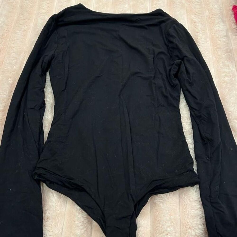 Amazon-essentials Women's Black Bodysuit